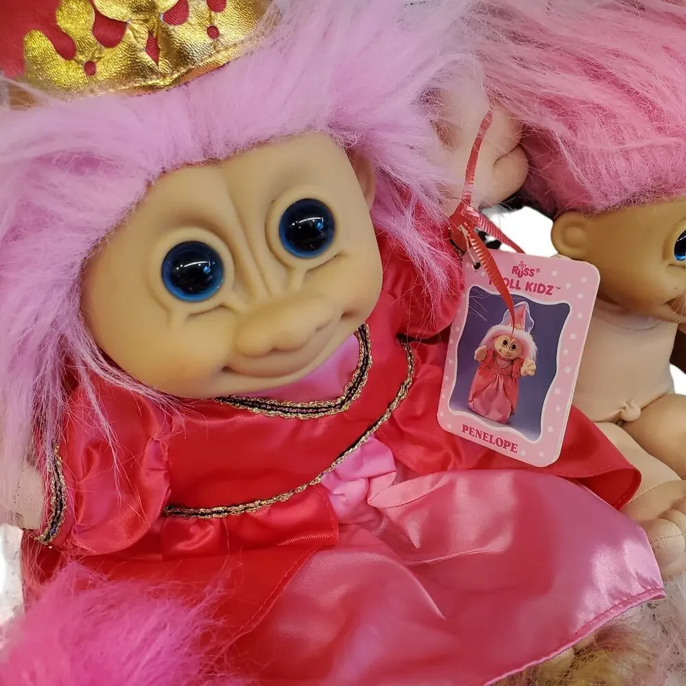 Vintage Trolls Russ Rare Troll Kidz Penelope Lot of 28 Rare Alien Troll